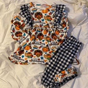 Pete and Lucy Thanksgiving Pant Set
